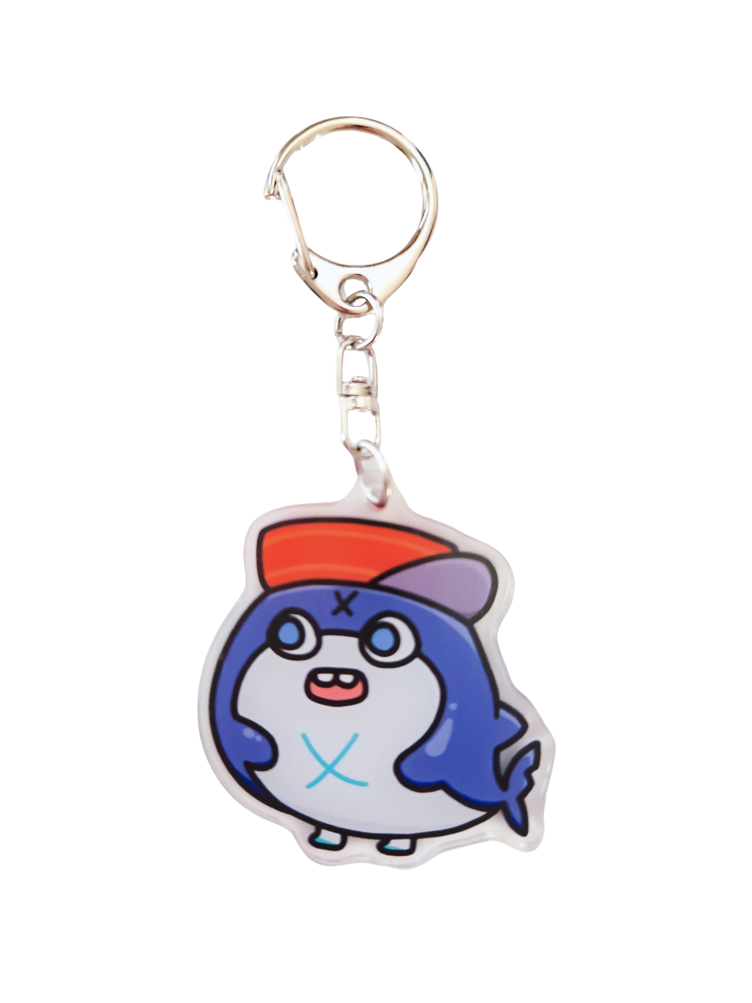 Bloop (Gawr Gura Mascot) Keychain